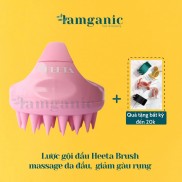 [BẢN MỚI US -UK bán chạy nhất] Lược gội đầu và kích thích da đầu 2in1 HEETA SHAMPOO BRUSH giảm gàu, rụng hiệu quả